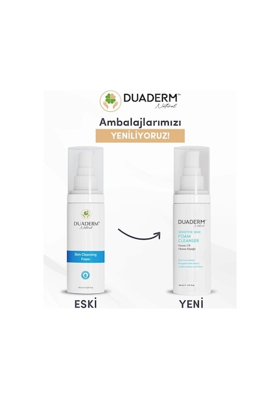 Duaderm Hassas Cilt Yıkama Köpüğü 150 Ml