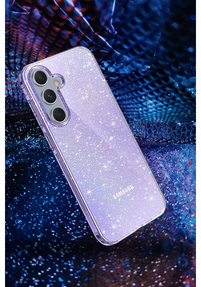 Newface Samsung Uyumlu Galaxy A25 5g Kılıf Glow Kapak - Mor mor