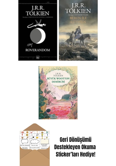 Roverandom Siyah Kapak + Beren İle Luthien + Büyük Wootton Demircisi Özel Ciltli Baskı