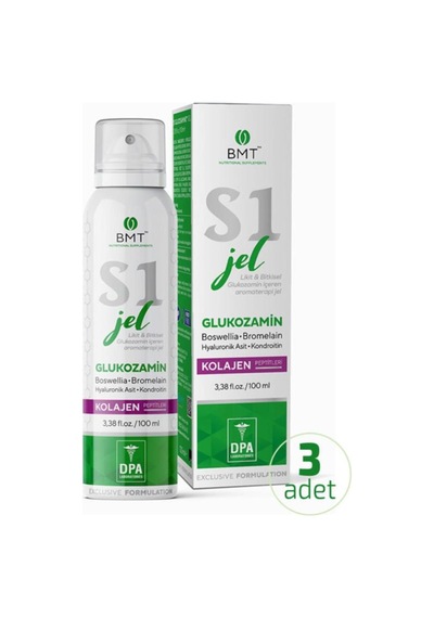 Biomet BMT S1 Glukozamin Jel 3 x 100 ML