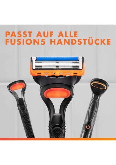 Erkekler İçin Gillette Fusion 5 Bıçak, 18 Tıraş Bıçağı, Turuncu