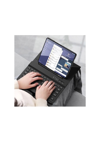 Newface - 973 - Universal Universal Kılıf Fold Klavye - Csmo-tex - - Siyah