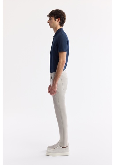 Avva Erkek Taş Klasik Bel Soft Touch Pamuklu Slim Fit Pantolon B003038