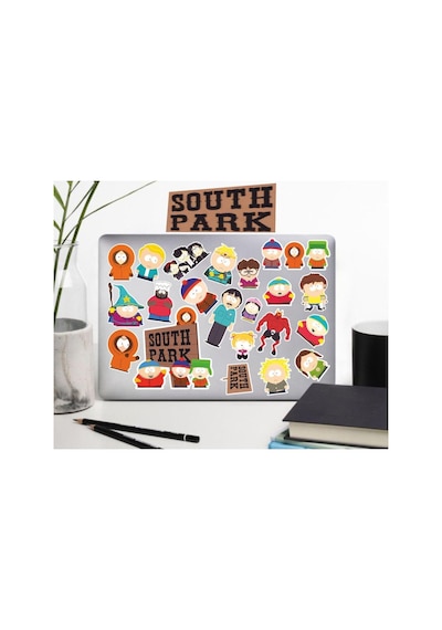 South Park Defter Suluk Laptop Notebook Tablet Telefon Kılıf Sticker Seti