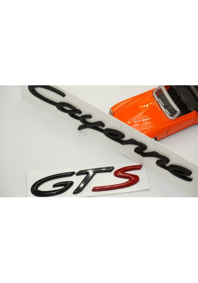 Porsche Cayenne Gts Bagaj 3M 3D Abs Yazı Logo Amblem Seti (549178716)