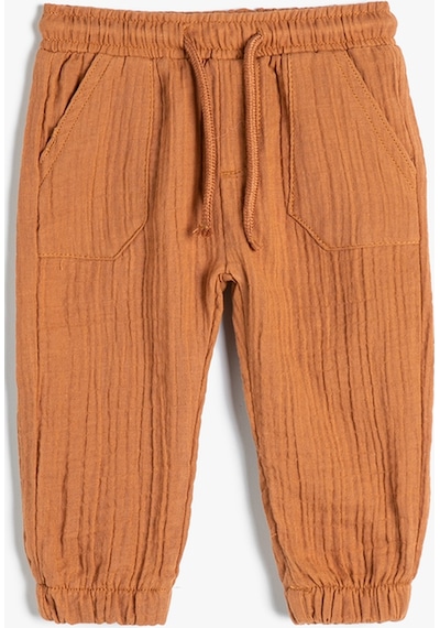 Koton Jogger Pantolon Cep Detaylı Beli Lastikli Dokulu Kiremit 4smb40011tw 4SMB40011TWKM1 Kiremit Koton Jogger Pantolon Cep Detaylı Beli Lastikli Dokulu Kiremit 4smb40011tw 4SMB40011TWKM1 Kiremit