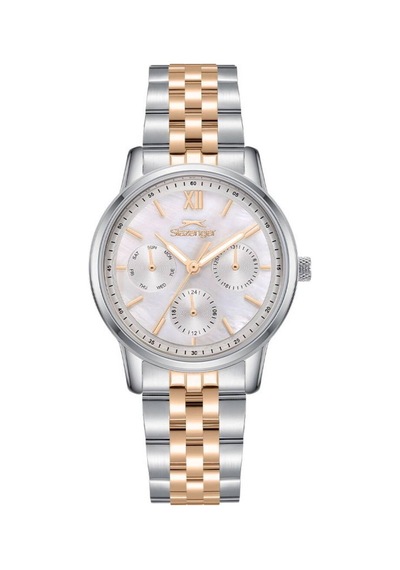 Slazenger Sl.09.2471.4.03 Quartz Çelik Rose/gri 34 Mm Kadın Kol Saati Gri