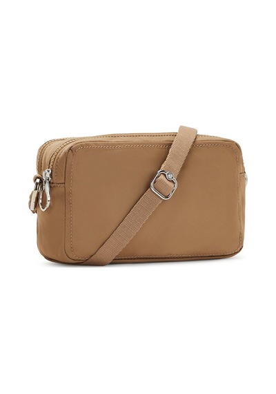 Kipling KIPLING Milda Küçük Boy Omuz Çantası KAHVERENGİ SOFT ALMOND