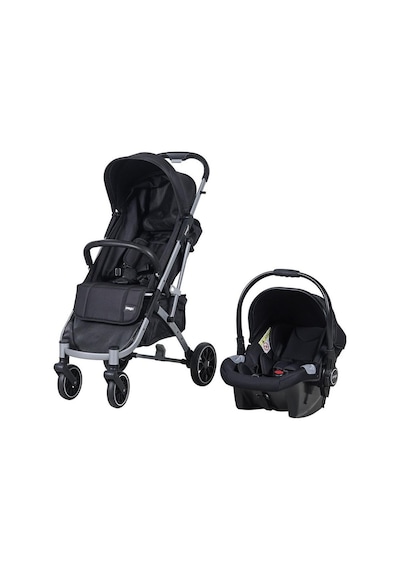 Prego 2030 Covi Plus Travel Sitem Bebek Arabası Siyah