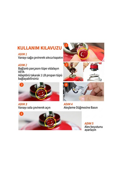 Bulin Bl100-t4-a Windpro 3500w Rüzgar Korumalı Izgaralı Kamp Ocağı Gri