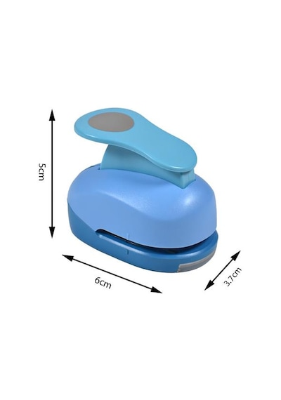 Kamei Şekilli Delgeç Daire 1.3 Cm Km8805 Mavi