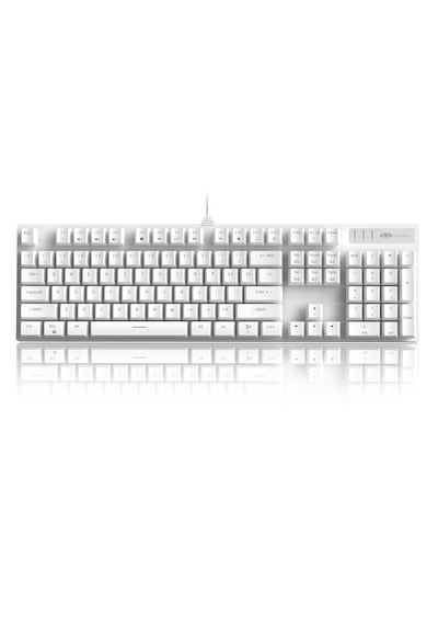 Magegee Mk-storm 104 Tuş Blue Switch Kablolu Türkçe Q Beyaz Gaming Klavye