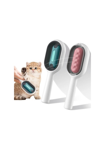 Valkyrie Su Hazneli Kedi Yıkama Fırçası Kedi Tarağı Sulu Yeni Nesil Mavi
