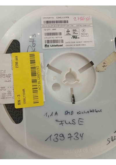 1206l110wr 6v Ptc 1206 20 Adet