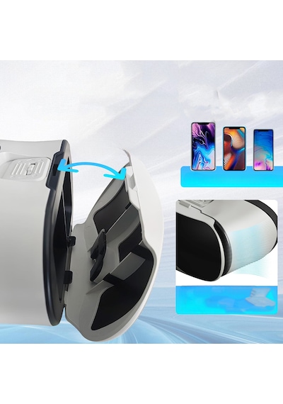 Microcase Vrpark V10 3D Sanal Gerçeklik Gözlüğü + VR Bluetooth Kumanda