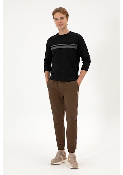 U.s. Polo Assn. Erkek Kahverengi Eşofman Altı 50313765-vr029 Kahverengi