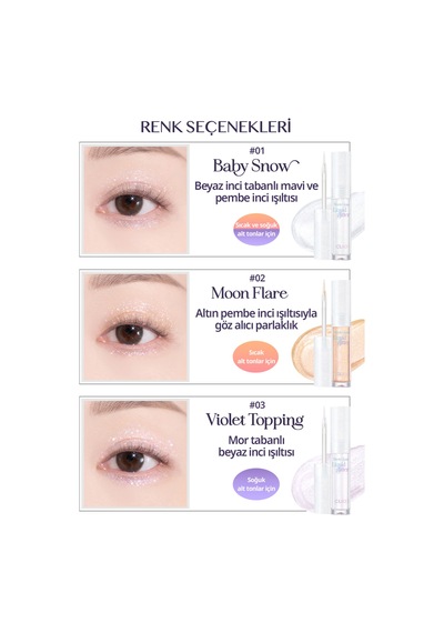 Clio Moon Glass Liquid Glitter Sweet Cloud 05 Chilling Rose