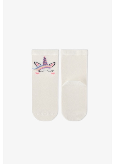 Penti Kız Çocuk Pembe Unicorn Sky Pamuklu 4 Çift Soket Çorap