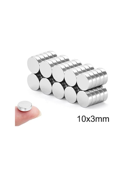 10X3Mm Neodyum Güçlü Mıknatıs - Neodim Magnet