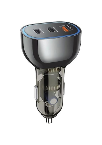 Sunix 68w Çift Pd Ve Usb Girişli Hızlı Araç Şarj Başlığı C-600