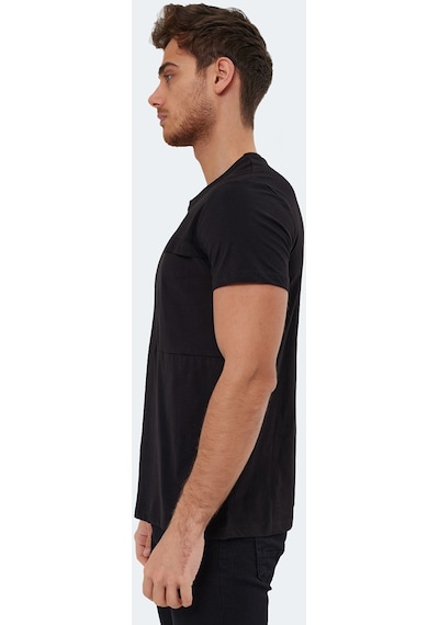 Slazenger KAURI IN Erkek Tişört Siyah