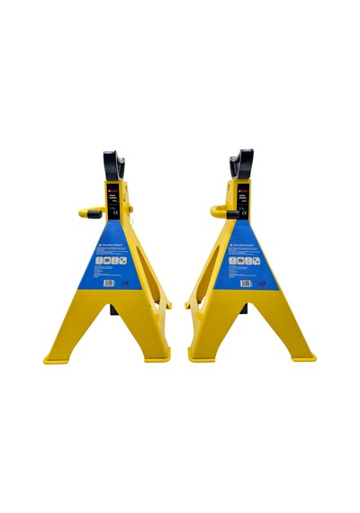 Fixonic B.h.d Bhd00194 6 Ton 390-600mm Araba Sehpası/araç Altı Sehpa/sehpa Kriko 1 Çift 2 Adet