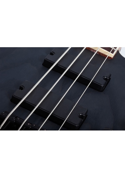 Schecter C-4 Standard Bas Gitar Charcoal Satin