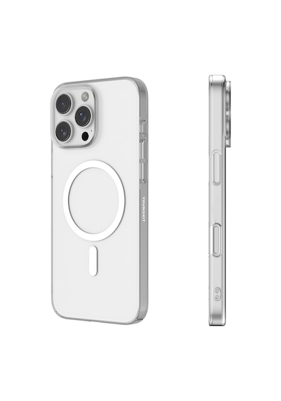 Apple Uyumlu iPhone 16 Pro Max Kılıf M-safe Şarj Özellikli Youngkit High Definition Serisi Kapak Şeffaf Şeffaf