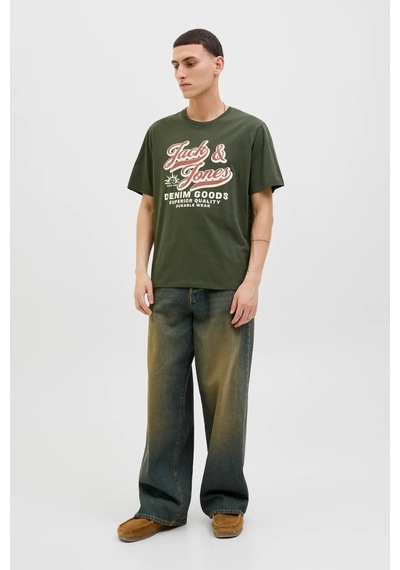 Jack & Jones Jjelogo Erkek Tişört YESIL