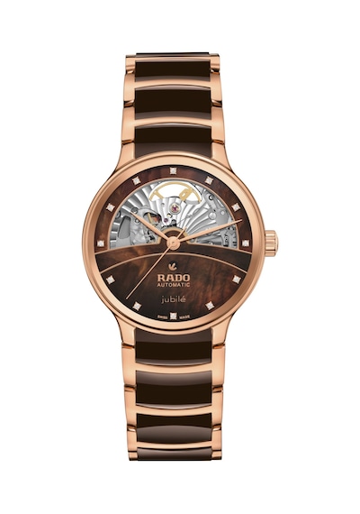 Rado Centrix Automatic Diamonds Open Heart Bayan Kol Saati R30029902 Gri