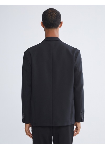 Lcw Vision Siyah Standart Kalıp Erkek Blazer Ceket
