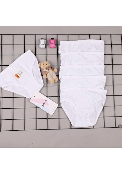 Ilke Kız Çocuk Biyeli Bikini Külot 326 - 6 Adet
