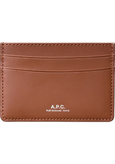 A.p.c André Unisex Deri Kartlık Kahverengi 5 Ürün Kodu 002727