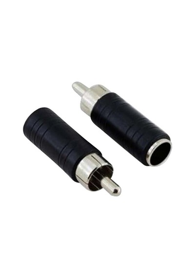 1 Rca Erkek / 6.3 Mm Dişi Jack Çevirici