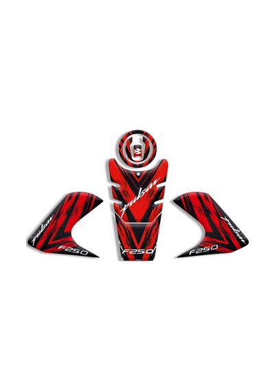 Motosıklet Kaplama Bajaj Pulsar F250 Tank Pad Set 2022/2024 Uyumlu 02
