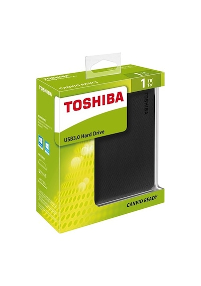 Toshiba HDTP210EK3AA Canvio Ready 1 TB 2.5" USB 3.0 Taşınabilir Disk