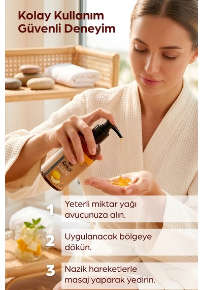 Kavun Aromalı Masaj Yağı 3 Lü Set Erotik Kokulu, Yenilebilir Ve Nemlendirici - 305837773