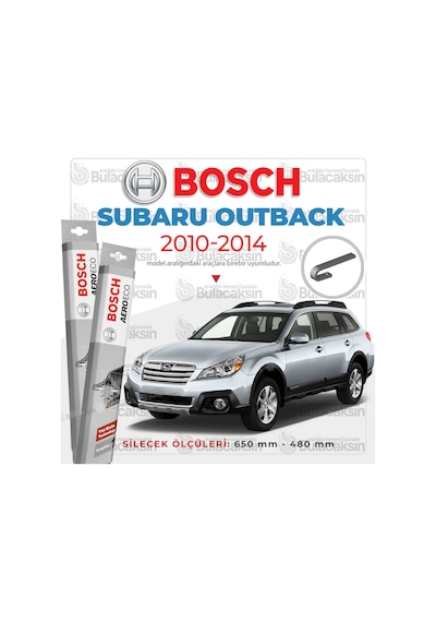 Subaru Outback Muz Silecek Takımı 2010-2014 Bosch Aeroeco N11.4660