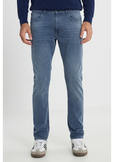 Lee Luke Slim Fit Düşük Bel Denim Esnek Jean Kot Pantolon Mavi