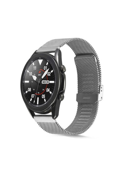 Gear S3 Uyumlu Krd-45 22mm Metal Tknc Kordon-rose Gold
