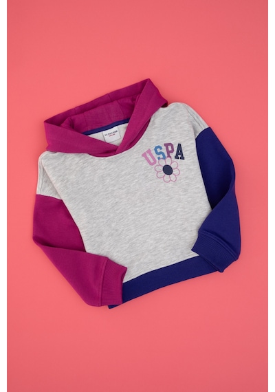 U.s. Polo Assn. Kız Çocuk Fuşya Sweatshirt 50317905-vr023 Fusya