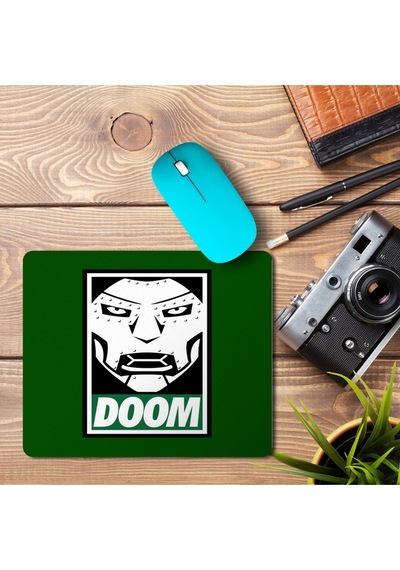 Obey Doom Mug Baskılı Mousepad Mouse Pad
