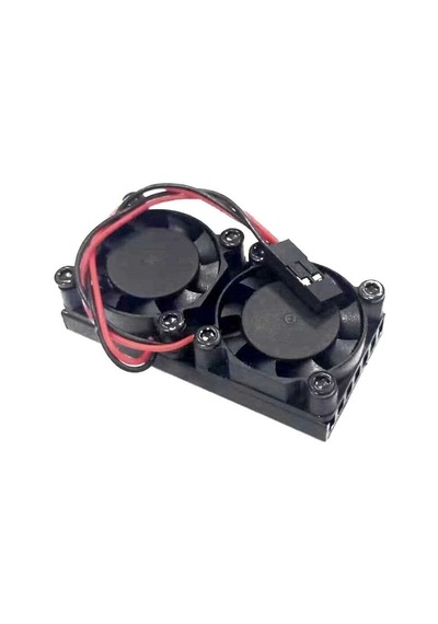 Robotistan Çift Fanlı Soğutucu (Raspberry Pi 3B+/4B Uyumlu)