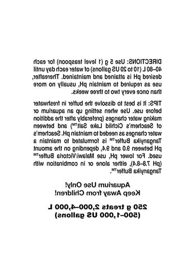 250 Gr Tanganyika Buffer, Su Kalitesini Arttırıcı