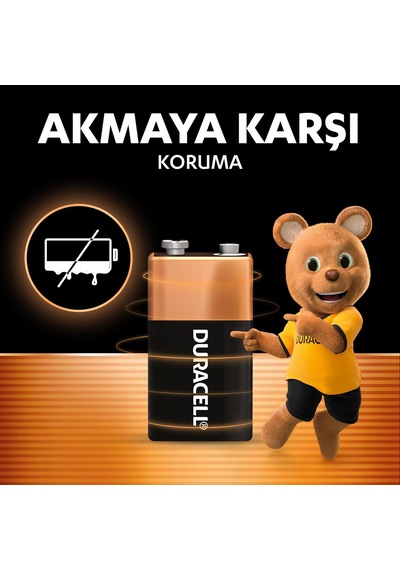 Basıc Alkalin 9v Pil 1'li Paket
