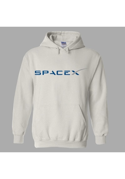 Startmore Space X Kapüşönlu Hoodie Beyaz