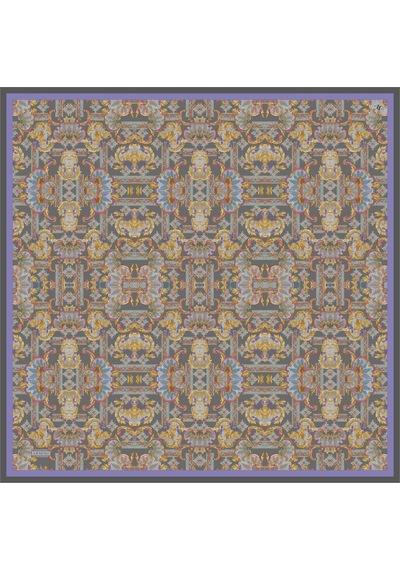 Armine Sura İpek Eşarp -2025/2026 -9416 Mor