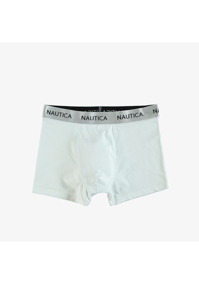 Nautica Erkek Renkli 3lü Boxer Gri