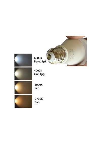 1 Adet Osaka 12w 90w Beyaz Işık 6500k E27 Duylu Kalın Duy Led Ampul