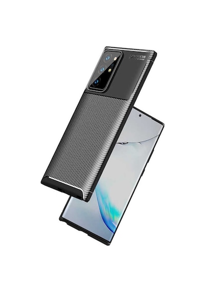 Rba Aksesuar Galaxy Uyumlu Note 20 Ultra Kılıf Rba Negro Silikon Kapak - Siyah Siyah